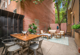 two-bedroom condo in the East Village with private outdoor space